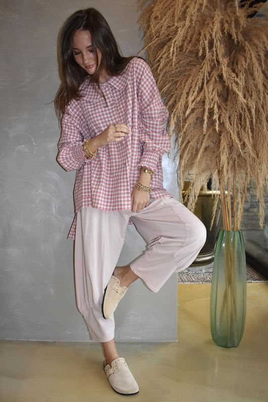 Jo Jo Quirky Classic Barrel Pant Rose